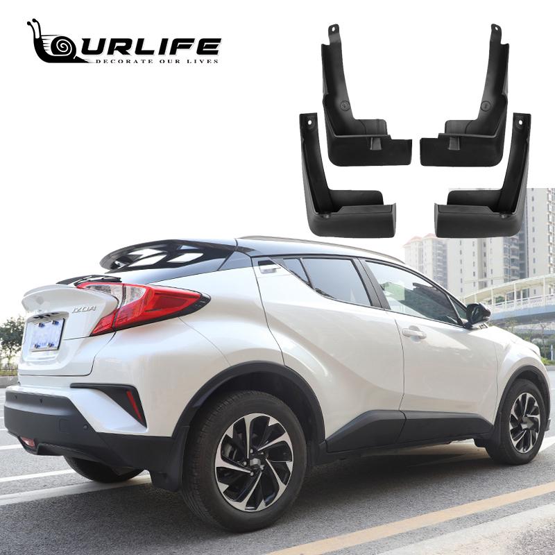 Car Mud Flaps Fit For Toyota C-HR CHR 2016 2017 2018 2019 2020 2021 2022 2023 ABS Mudguard Splash Guard Fender Accessories