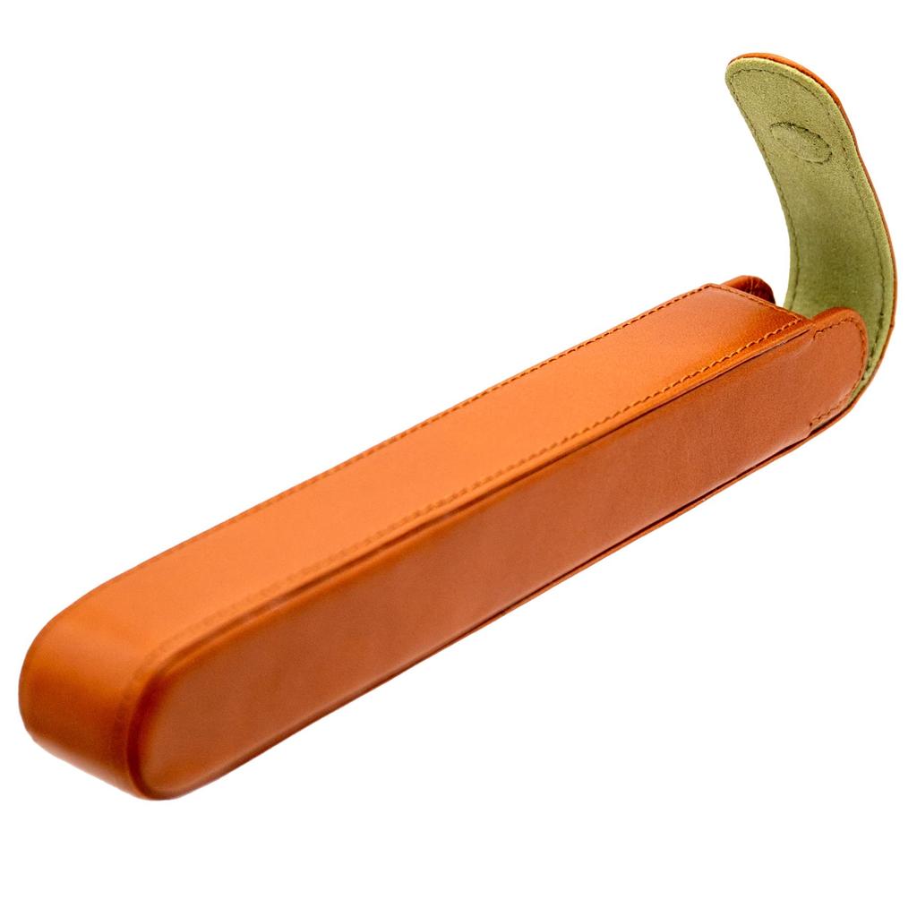 Luddite Pencil Vachetta для 1 коричневого кейса писателя, длинный, кожа, ручка,