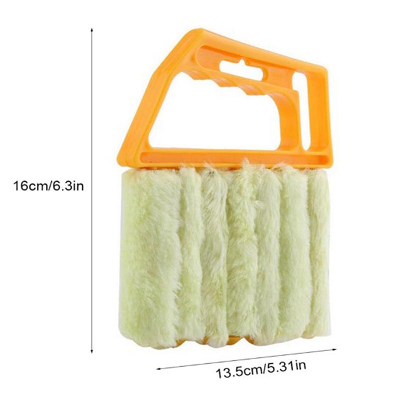 Щетка для мытья окон Микрофибра Чистка кондиционера Пылесос Чистящее средство для мытья жалюзи Чистящая салфетка для лезвий Кухонный инструмент