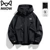 Mao Ren Men's Hooded Windproof Waterproof Casual Jacket