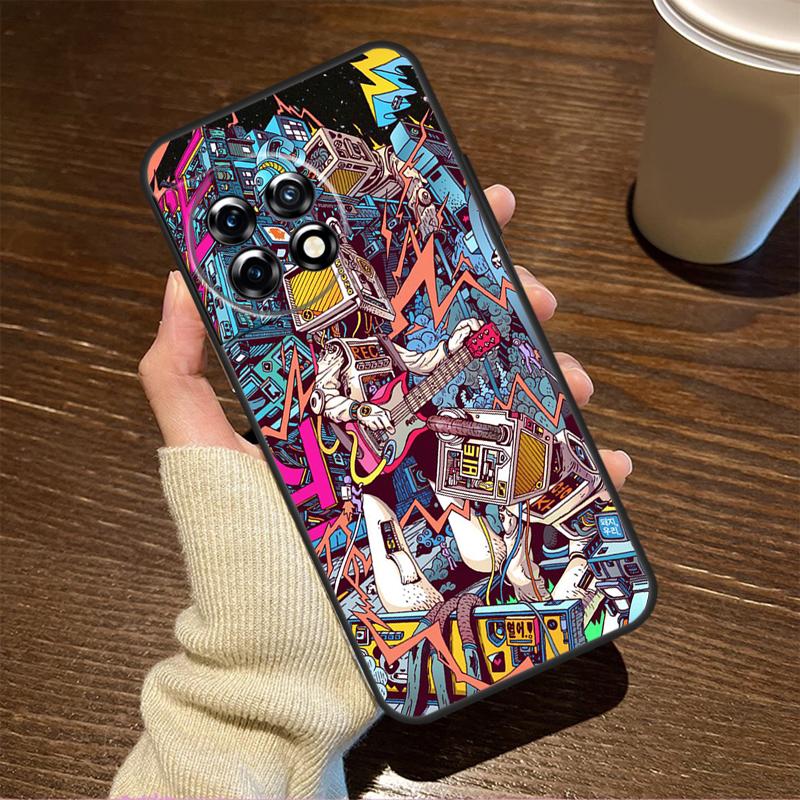 Чехол Graffiti для OnePlus 11 8 9 10 Pro 8T 9RT 10R 10T OnePlus Nord 3 CE 2 Lite 2T N10 N20 N30