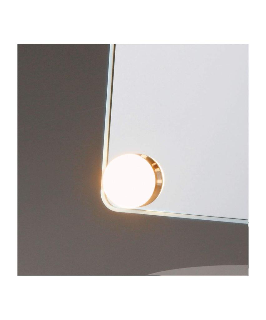 Hollywood Style Mirror [Toffy Beauty] TB06-LM1 (Pink)