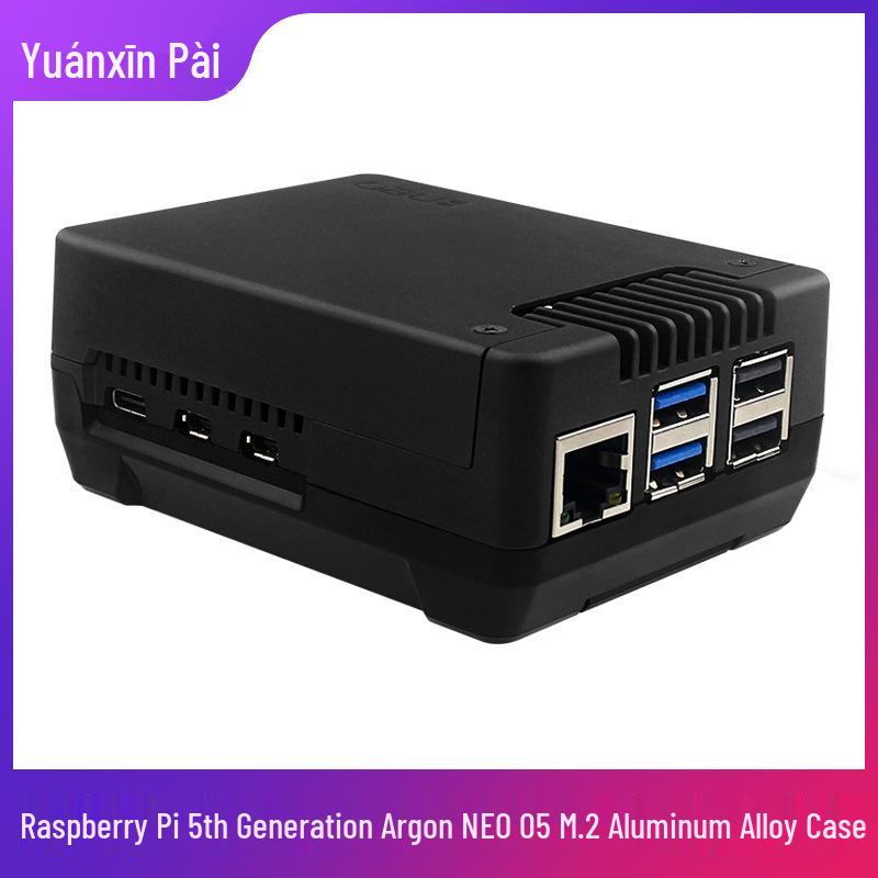 Алюминиевый корпус Argon NEO для Raspberry Pi 5 с расширением PCIe M.2 NVMe SSD