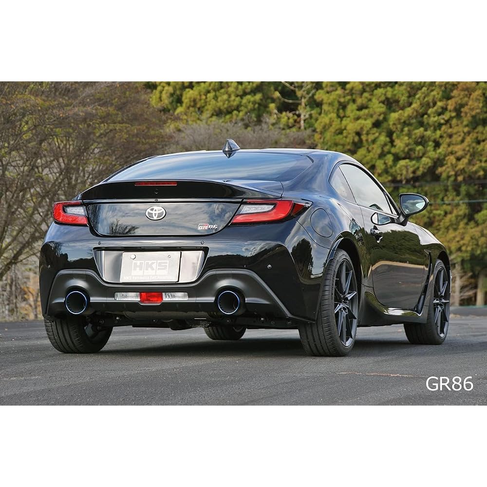 HKS Legamax Premium Sports Muffler for Toyota GR86 ZN8/Subaru BRZ ZD8 Exhaust System Component