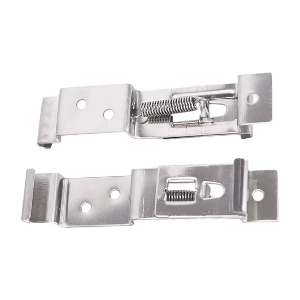 4pcs Rectangular Trailer Number Plate Clips Number Plate Frame Holder Transportation