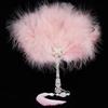 with Tassels Fluffy Colorful Craft Handheld Fan Portable Dance Hand Fan Ancient Style Group Fan