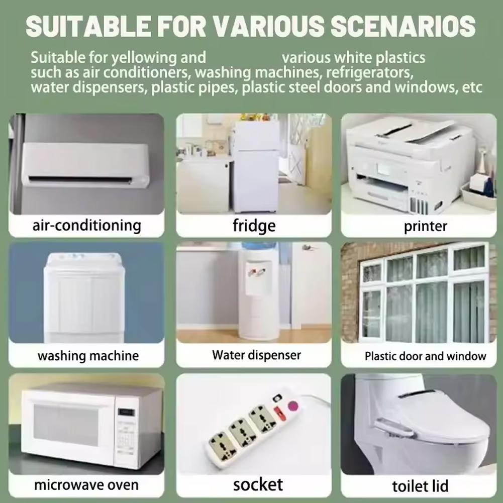 Plastic Remove Yellow Cleaning Agent Air Conditioning Lighting Fixtures Anti Yellowing Agent Furniture Renovation Cleaning Agent