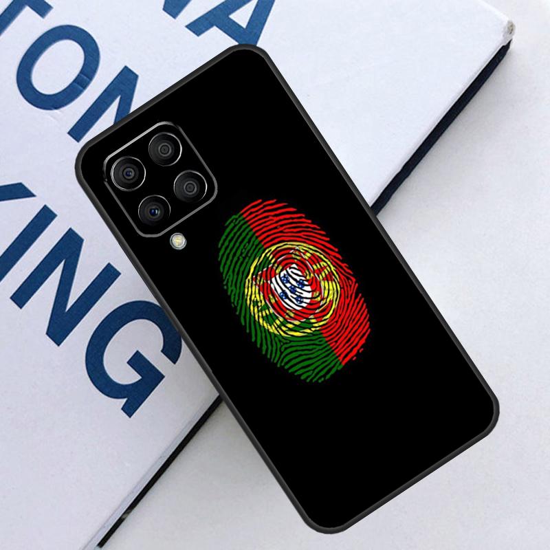 Portugal Flag For Samsung Galaxy M35 M55 M14 M34 M54 M11 M21 M31 M13 M33 M53 M15 M12 M32 M52 M06 M16 Case