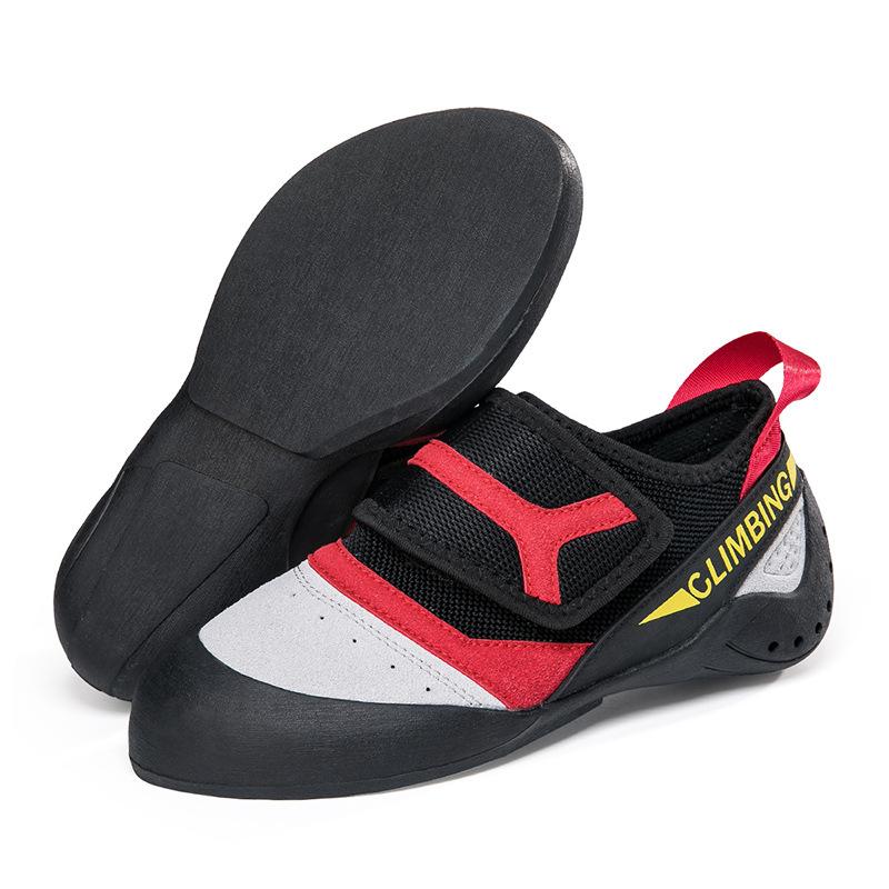 Climbing Shoes Indoor Training Shoes Bouldering Buckle Professional Male and Female Teenagers Beginner Competitive Climbing Shoes Customization