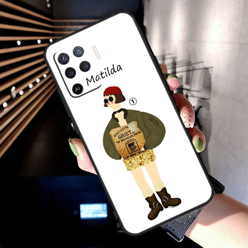 Чехол Leon Mathilda для Oppo A17 A57 A77 A76 A16 A96 A18 A60 A80 A40 A38 A58 A78 A98 A94 A74 A54 A15 A5 Pro