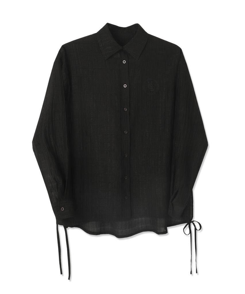 VIVACIOUS Summer Side Shirring Shirt – 4Col