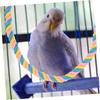 Cockatiel Cage Toy Climbing Rope Bird Toy Parrot Hanging Pet Supplies Rotating Swing