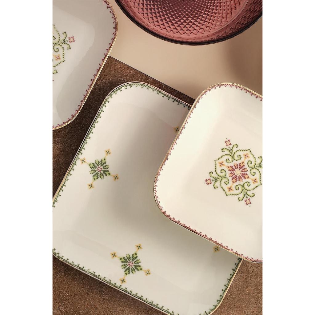 Обеденный сервиз Bone Minas, 26 предметов, гобелен