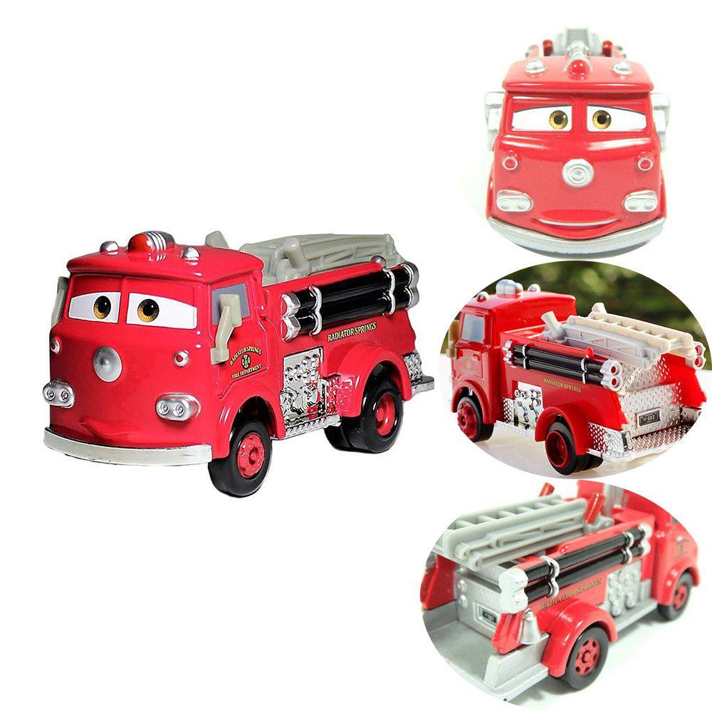 Deluxe Disney Pixar Cars Red Fire Engine Toy Model Perfect For Storytelling Racing Play