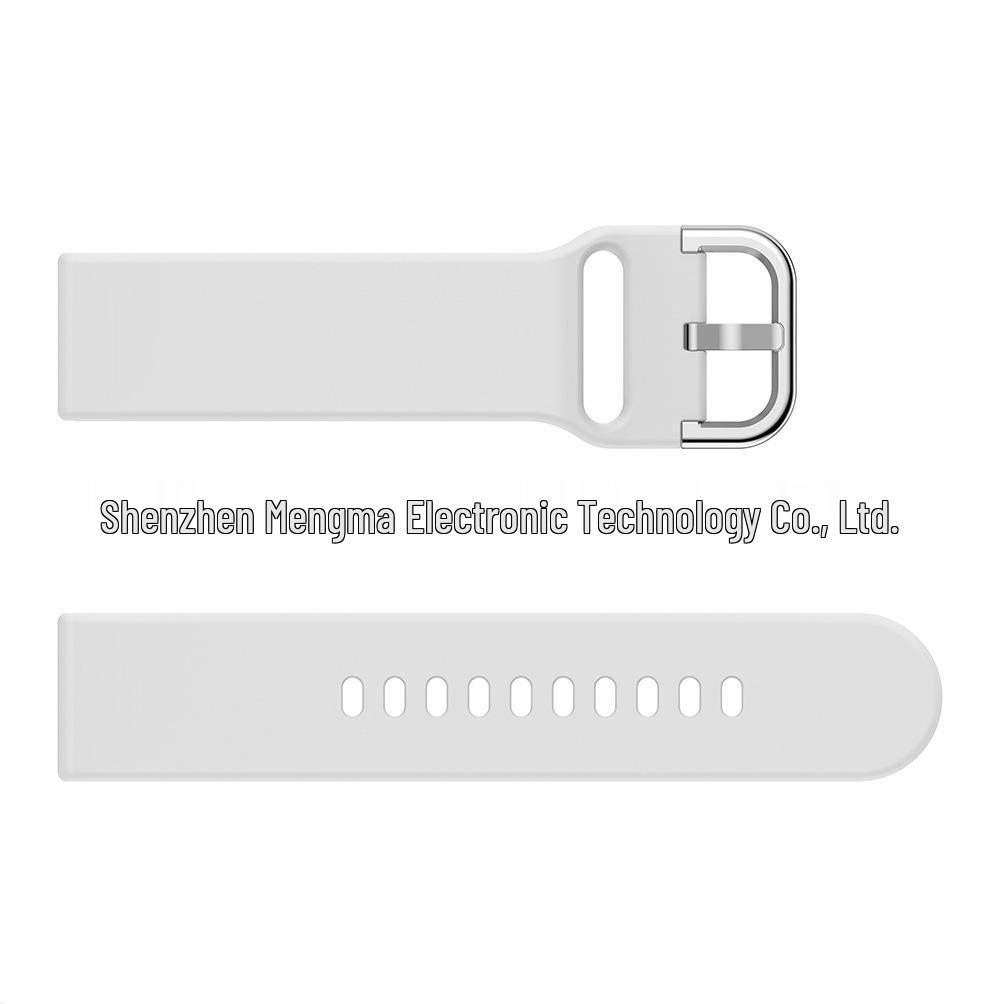 Силиконовый ремешок для часов Samsung Galaxy Active2, совместимый с часами 20/22 мм, включая Huawei GT5.