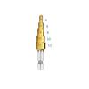 HSS Titanium-Coated Spiral Groove Step Drill Bit Or Straight Grooved Drill Bits 3-12 4-12 4-20 4-32 For Wood Metal Hole Cutter