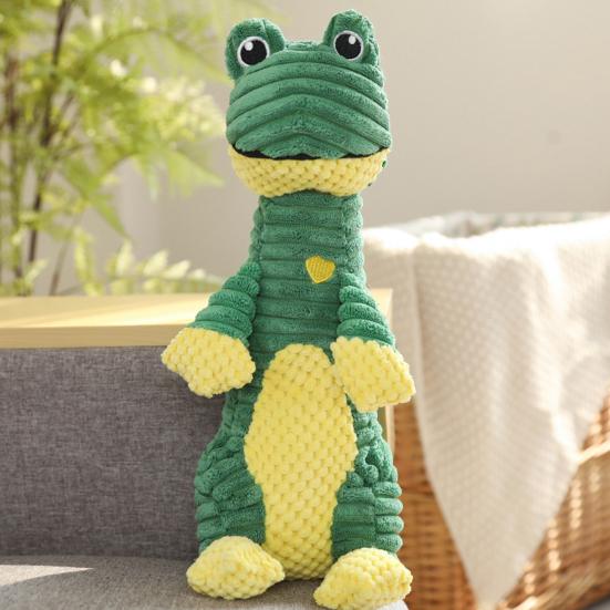 Мягкая игрушка в форме мультяшного животного, игрушка для чистки зубов у собак, массажер для десен, износостойкая пищащая плюшевая игрушка для детей, игрушка для здоровья полости рта у собак