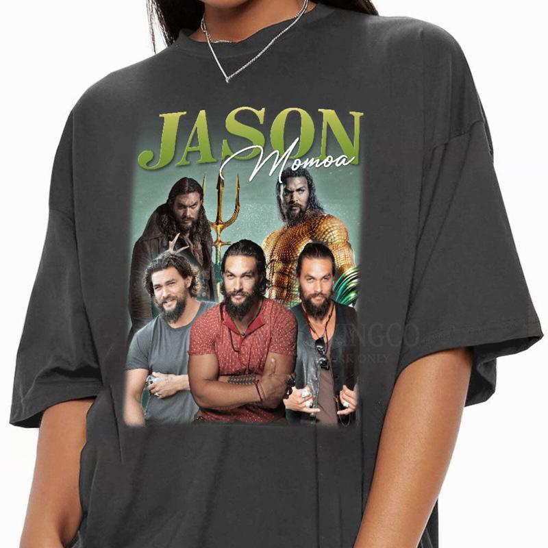 Jason Momoa Vintage Bootleg T Shirt