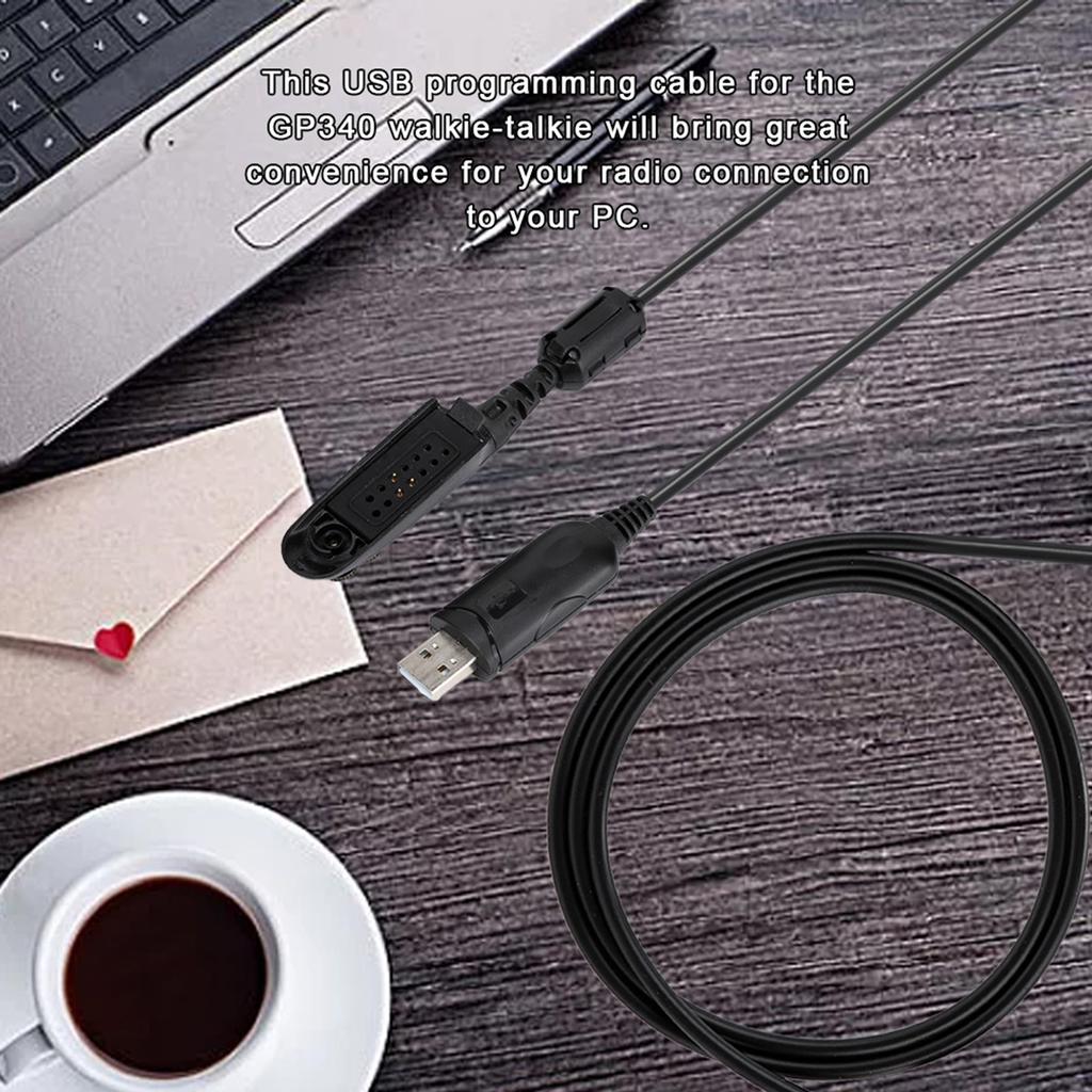 GP340 USB Programming Cable for HT750 HT1250 PRO5150 GP328 GP340 GP380 GP640 GP680 Radio