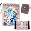 New Anime Cartoon Pony Large Capacity Nine Grid Collection Gift Soundburst Card Leather Storage Book