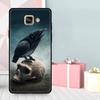 Чехол Ворон Череп Темный Для Samsung Galaxy J7 J5 J3 2017 J1 A3 A5 2016 A9 A7 A6 A8 J8 2018 J6 J4 Plus Чехол