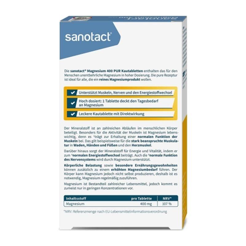 Zanotact (BioLabo) Жевательные таблетки с магнием 30