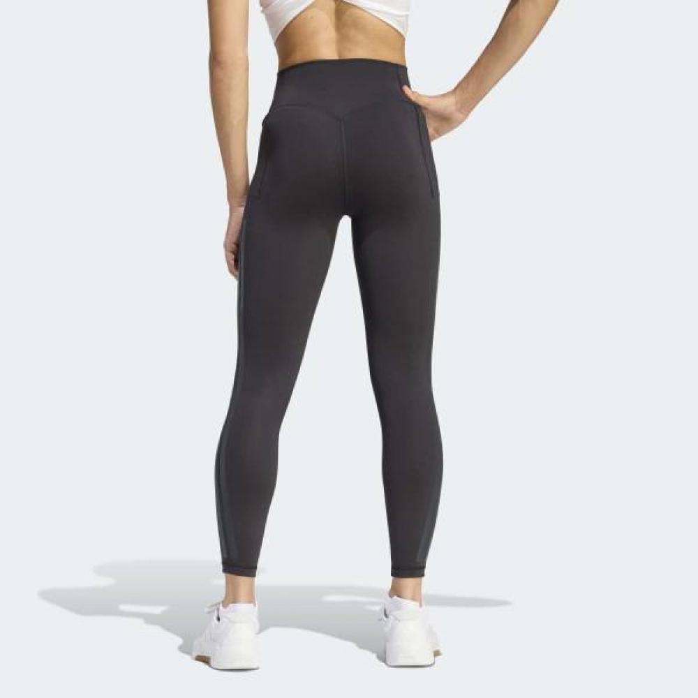 adidas Женские леггинсы S с высокой талией 7/8 для тренировок Optime