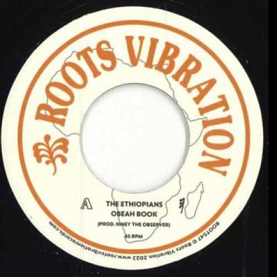 7-дюймовая пластинка ETHIOPIANS - Obeah Book / Back Weh ROOTS47 Roots Vibration 1977 Европа Регги, Ска и Даб