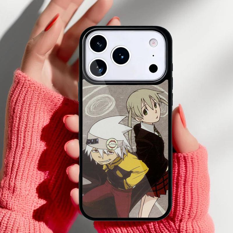 Чехол для телефона Maka Albarn Soul Eater для iPhone 17 16 15 14 13 Pro Max Задняя крышка для 12 11 Pro Coque