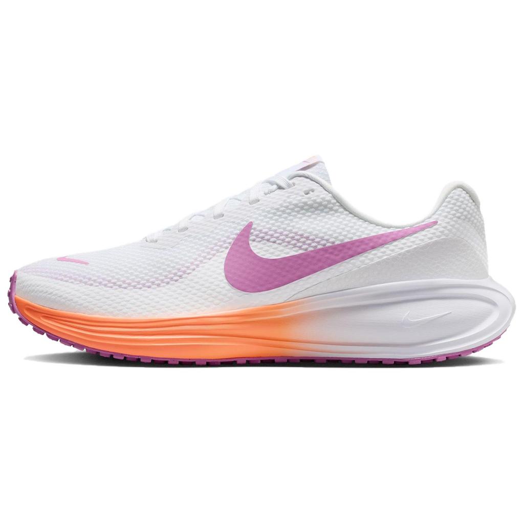 Nike REVOLUTION 8 Дышащие сетчатые кроссовки для бега Женские Белые HJ8485-108