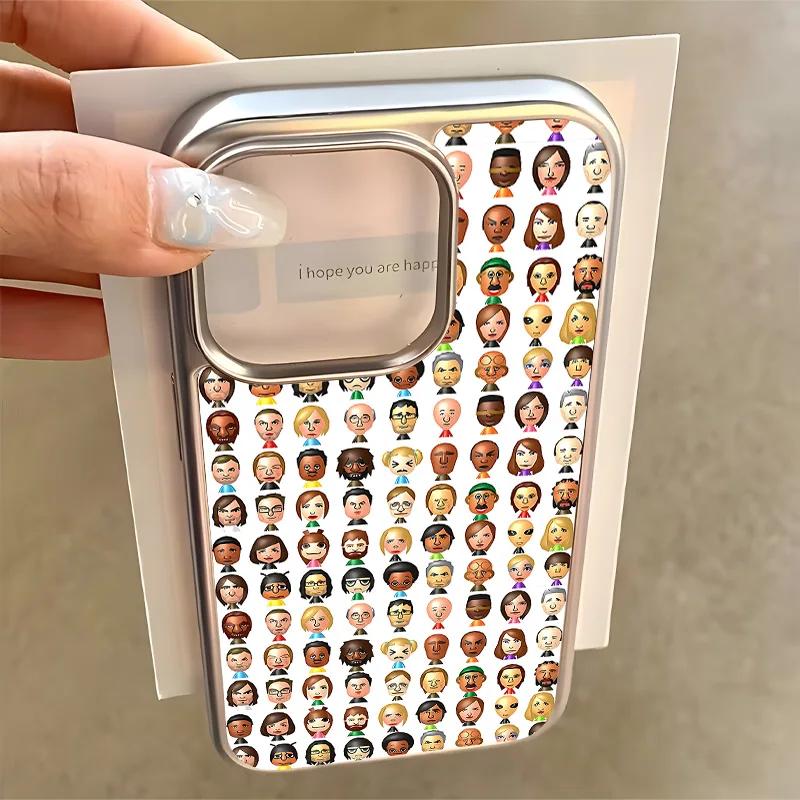 Full Screen Character Personalized Cute Phone Case For iPhone 17 16 15 14 13 12 11 PRO 16e 17air XS XR MINI 7 8 PLUS Y2K Cover