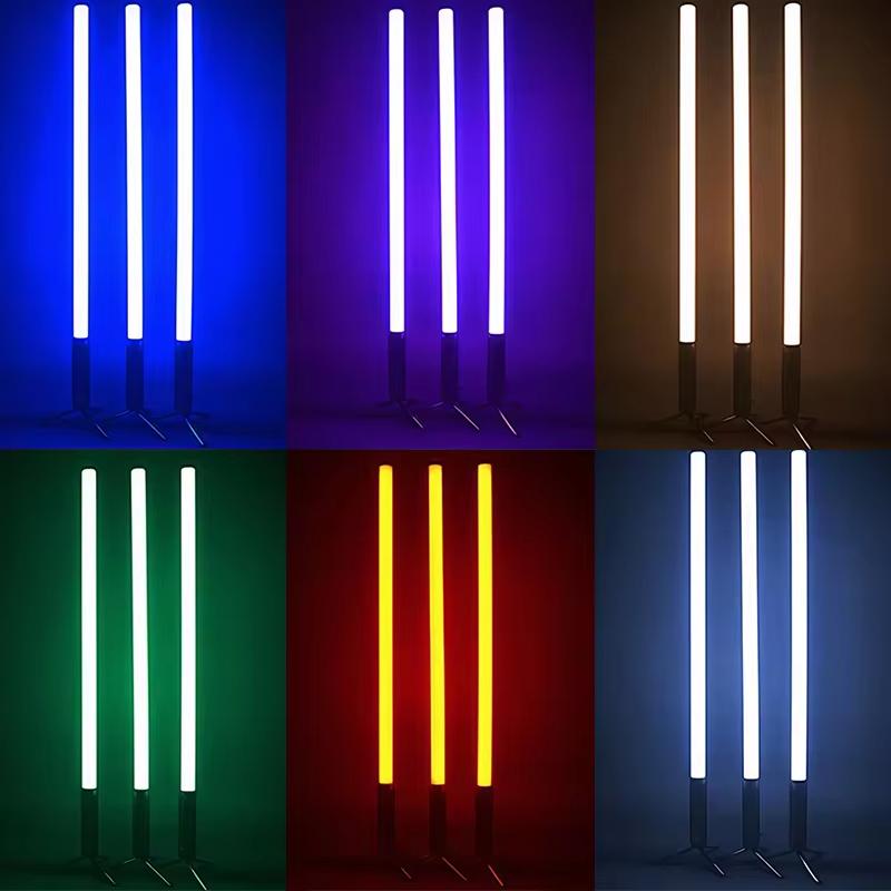 German Warehouse IP65 1.2M LED Tube Dj Battery Wireless DMX Artnet Remote 360 Degree LED Pixel Tube Light for DJ Disco KTV