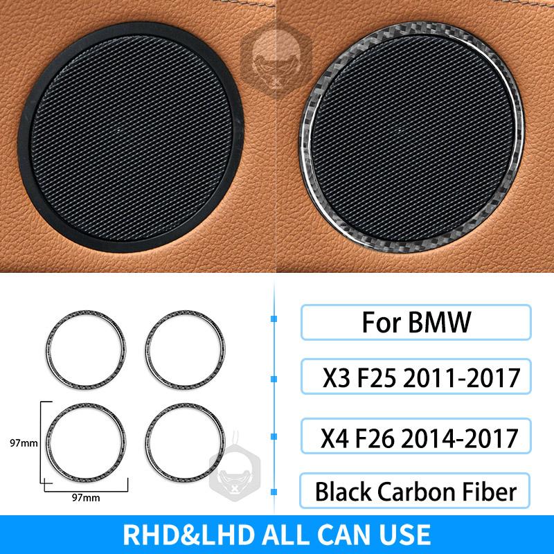 RRX для BMW X3 F25 X4 F26 2011-2017 углеродное волокно интерьер рулевого колеса переключения передач Декор крышка отделка наклейка автомобиля