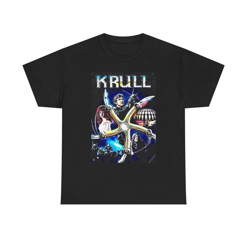 Krull Graphic T Shirt Vintage Poster Retro Unisex Heavy Cotton Tee Unisex T-Shirt
