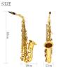 M MBAT Eb Alto Saxophone E Flat Premium Brass Saxofone Woodwind Instrument Saxophone Set with Case Gloves Accessories