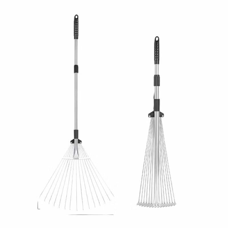 Telescopic Leaf & Grass Rake
