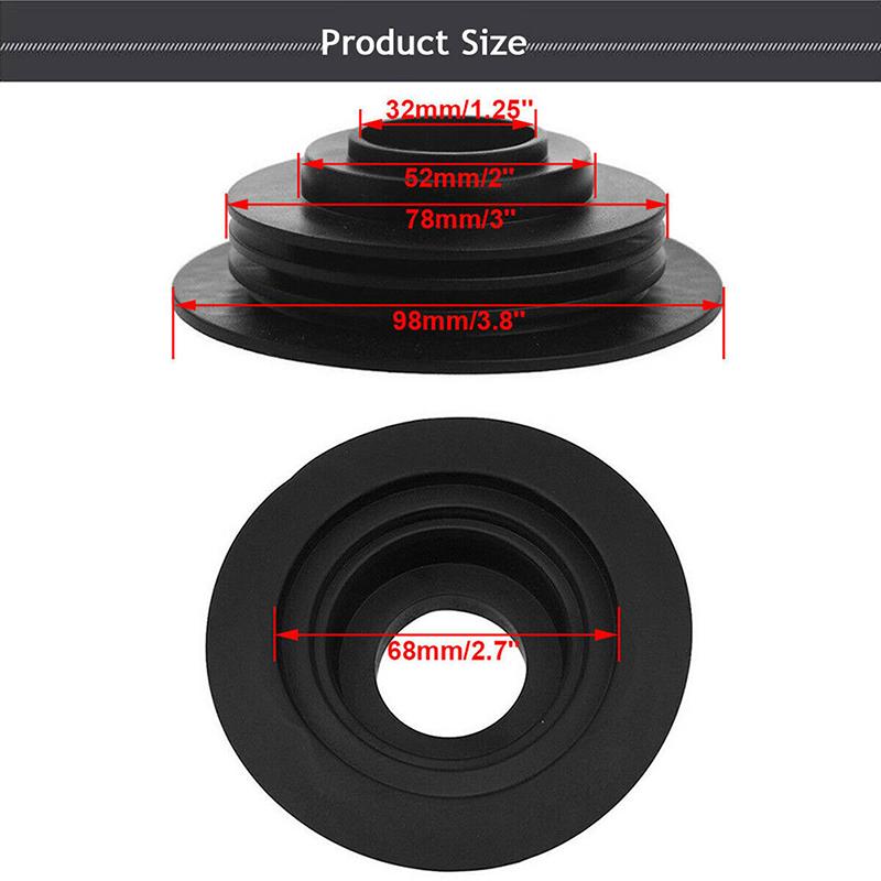 2/1PCS Soft Rubber Dust Cover For Car Auto Headlight Universal LED Light Seal Cap