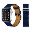 Одинарный ремешок для Apple Watch 44 мм 40 мм 45 мм 41 мм 49 мм 42 мм Браслет из натуральной кожи ремешок для iWatch series 3 4 se 6 7 8 ultra 2
