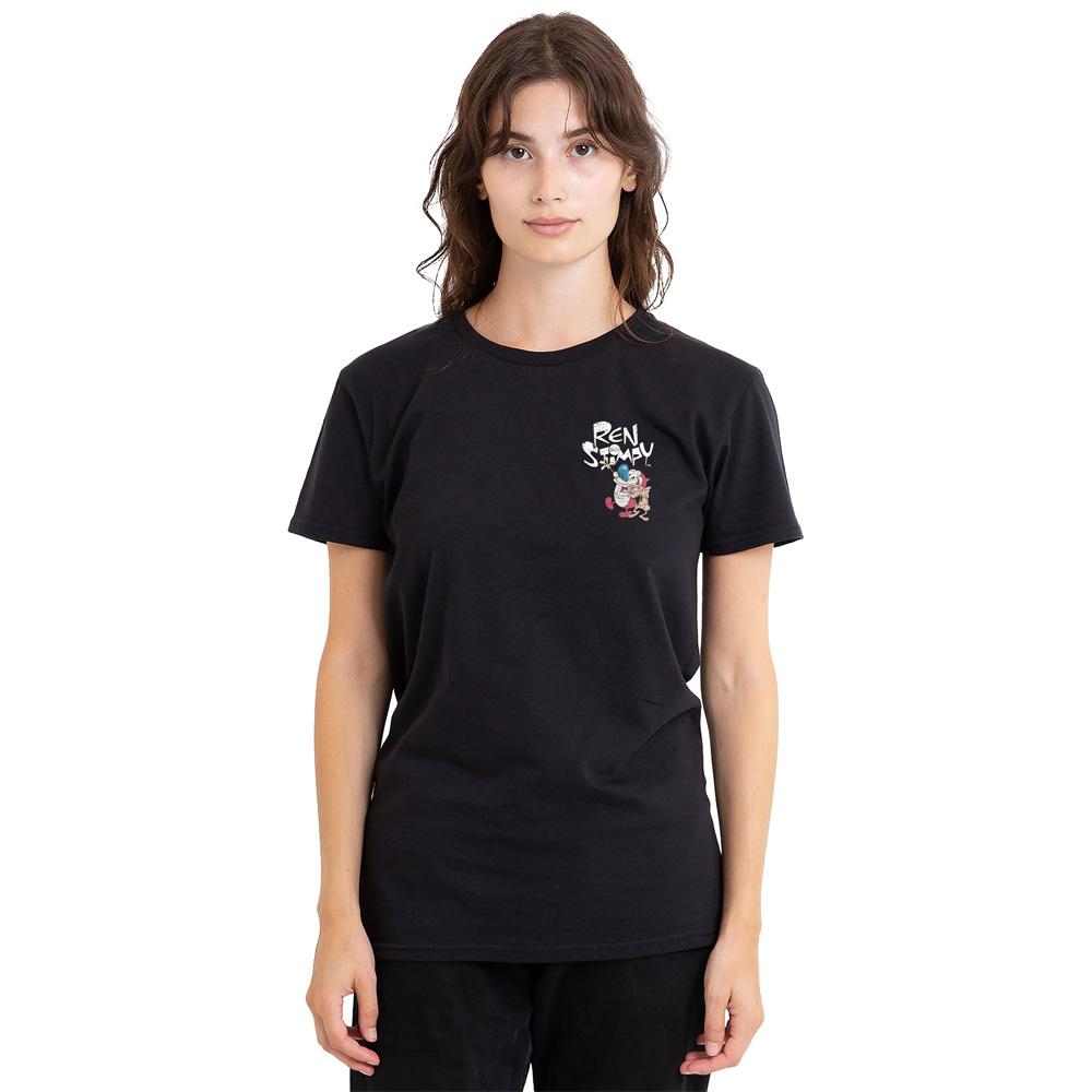 Ren & Stimpy Unisex Adult Warhol T-Shirt