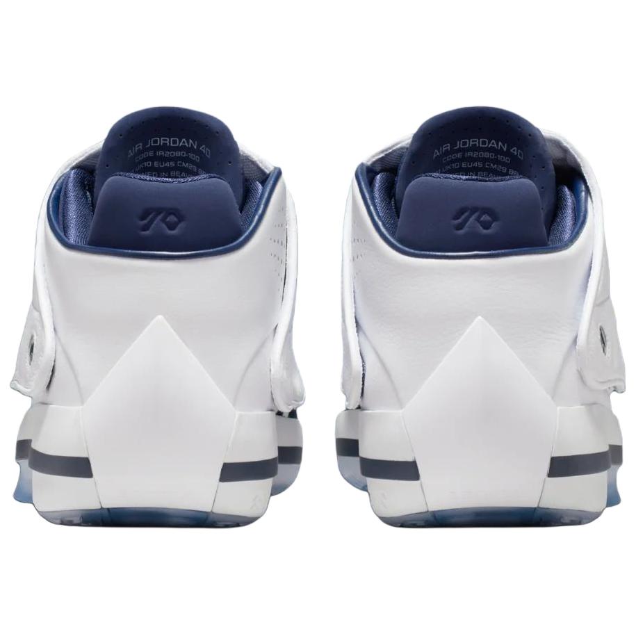 Air Jordan 4016 Полуночный синий Мужские кроссовки Синий Белый Металлик-серебристый IR2080-100