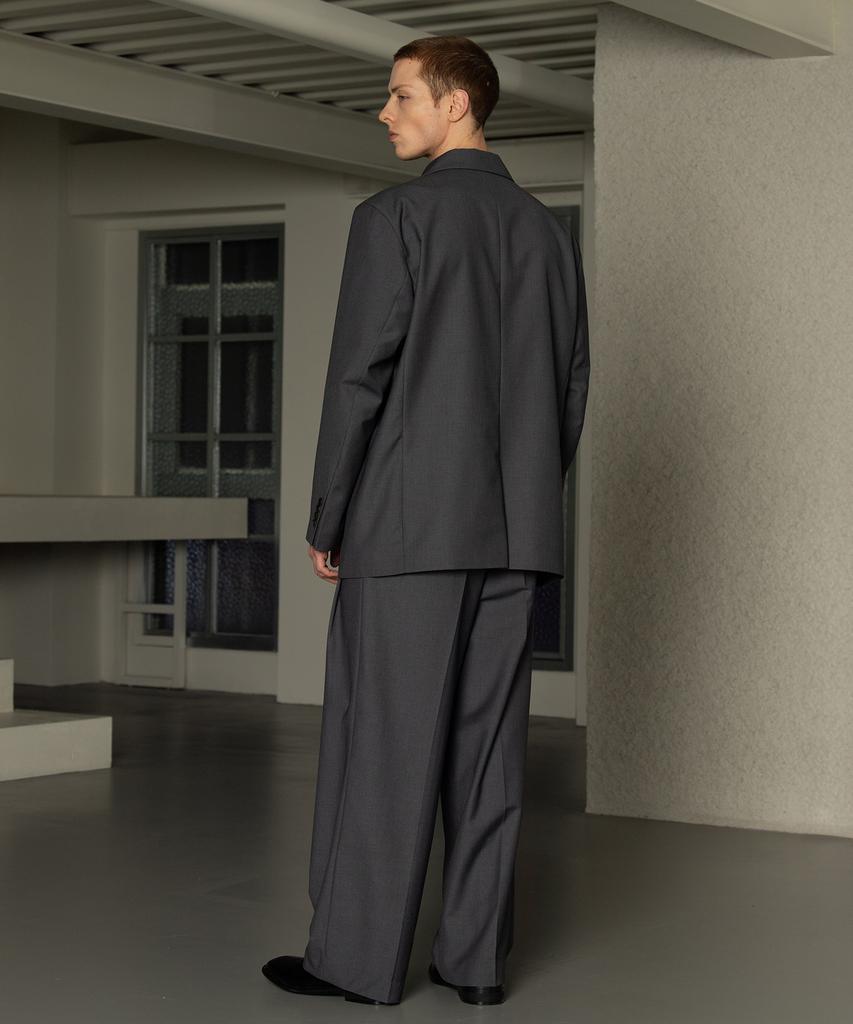 Decoroso Tailor Oversized Wide Setup Suit [Charcoal]