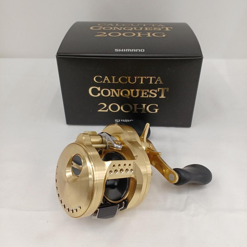 Used SHIMANO CALCUTTA CONQUEST 200HG bait reel