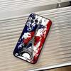 Чехол для телефона с флагом Франции для футбольных соревнований For iPhone 17, 16, 15, 14, 13, 12, 11 Plus, Pro Max, Другие Мягкий Черный Чехол