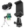 Mobile Phone Clip Tripod Monopod Stand Phone Bracket Holder Moblie Phone Clip Hot Shoe Phone Clip