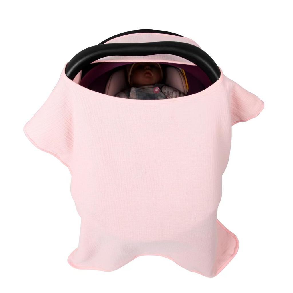 Чехол для кормления грудью в итальянском стиле из чистого хлопка, чехол для матери и ребенка, чехол для детской коляски