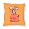 Pochita Chainsaw Man Manga Pillowcase Soft Polyester Cushion Cover Decorations Pillow Case Cover Home Zippered Xcm