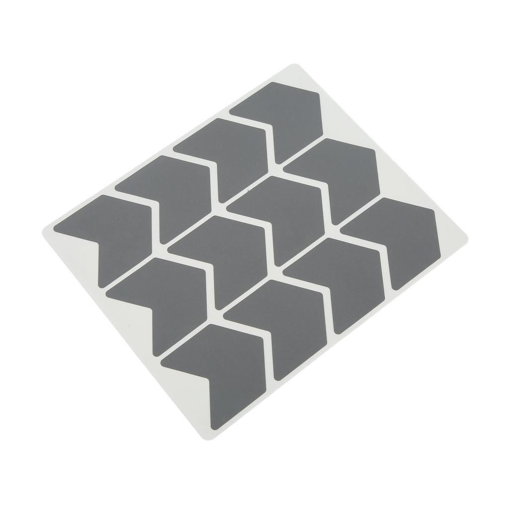 12Pcs Bike Reflective Stickers Waterproof Easy To Install Safety Cycling Wheel Sticker for Road