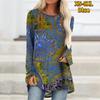 Long Sleeved Hoodie Spring and Autumn Animal Pattern Loose Women Bag Hip Crewneck Top XS-8XL