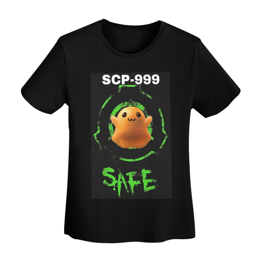 SCP 999 Монстр Щекотки Футболка Женская С Коротким Рукавом Футболки С Круглым Вырезом Одежда Хлопок Летние Футболки Уличная Мода