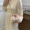 Сумка Женская 2025 Новая Мода и Красивая Сумка на Цепочке Новый Китайский Стиль Портативная Нишевая На Плечо Кроссбоди Сумка-Ведро
